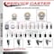 Service Caster 5'' Nylon Swivel 1-1/2'' Expanding Stem Caster Total Lock Brake SCC-EXTTL20S514-NYS-112 - alternate 4